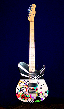 Yamaha Pacifica w/Warmouth neck & custom paint job - click for more photos