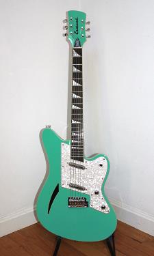 Seafoam Green Eastwood Surfcaster - click for more photos