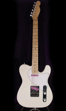 Custom-built Tele-style - click for more photos